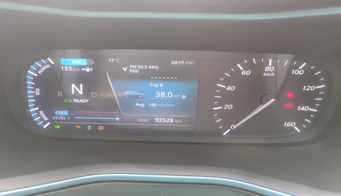 2021 Tata NEXON EV XZ PLUS, Electric, Automatic, 92,528 km, interior