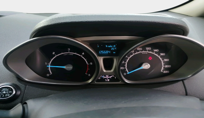 2016 Ford Ecosport TITANIUM 1.5L DIESEL, Diesel, Manual, 1,26,684 km, interior