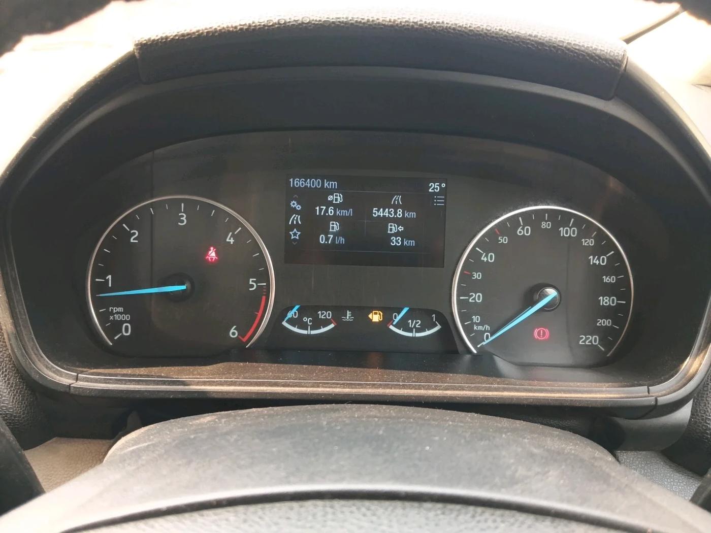 2021 Ford Ecosport TITANIUM 1.5L DIESEL, Diesel, Manual, 1,66,400 km, interior