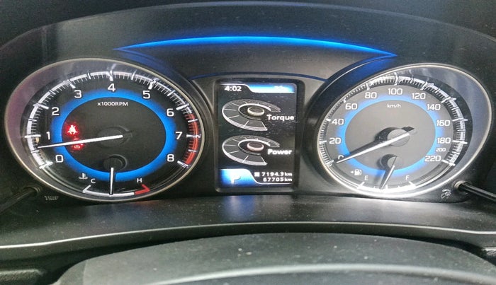 2017 Maruti Baleno ZETA CVT PETROL 1.2, Petrol, Automatic, 67,705 km, interior