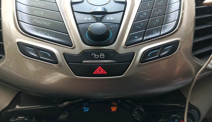 2016 Ford Ecosport TITANIUM 1.5L DIESEL, Diesel, Manual, 1,81,035 km, interior