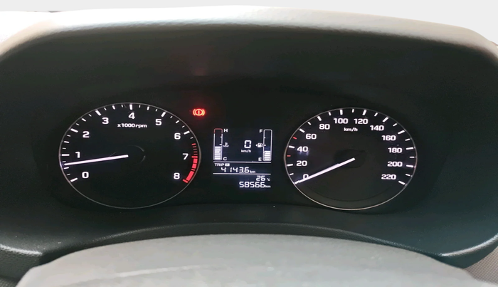 2016 Hyundai Creta SX PLUS 1.6 PETROL, Petrol, Manual, 58,566 km, interior