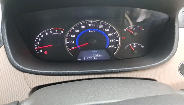 2014 Hyundai Grand i10 SPORTZ 1.2 KAPPA VTVT, Petrol, Manual, 31,769 km, interior