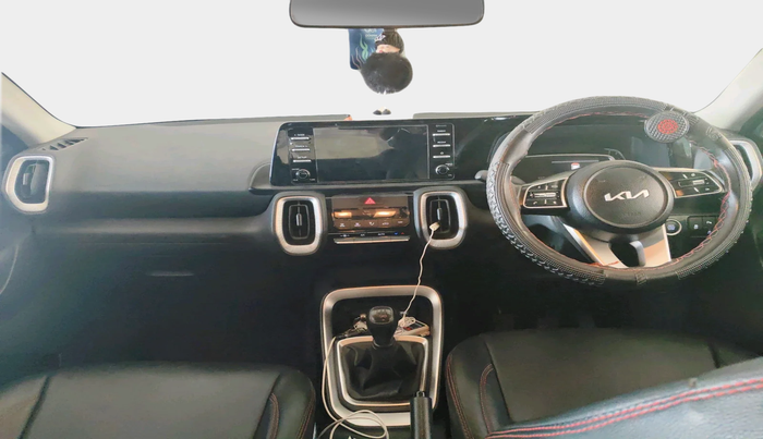 2024 KIA SONET HTK PLUS 1.2 PETROL MT, Petrol, Manual, 17,886 km, interior