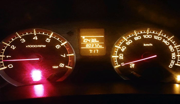 2014 Maruti Swift VXI, Petrol, Manual, 80,372 km, interior