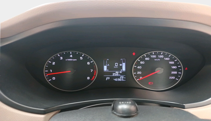 2018 Hyundai Elite i20 MAGNA EXECUTIVE CVT, Petrol, Automatic, 46,965 km, interior