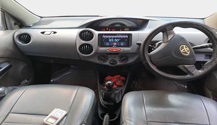 2011 Toyota Etios G, Petrol, Manual, 67,826 km, interior