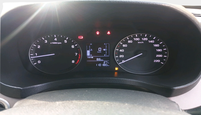 2016 Hyundai Creta SX PLUS 1.6 PETROL, Petrol, Manual, 1,10,180 km, interior