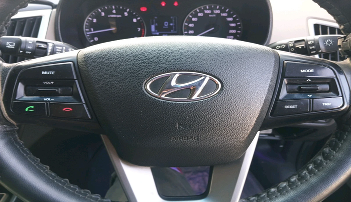 2016 Hyundai Creta SX PLUS 1.6 PETROL, Petrol, Manual, 1,10,180 km, interior