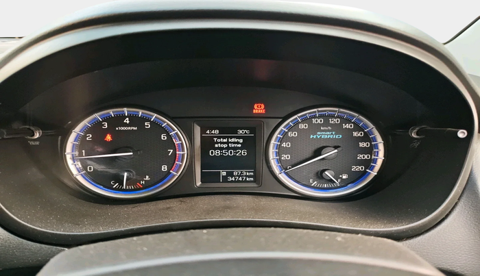 2021 Maruti S Cross ZETA 1.5, Petrol, Manual, 34,747 km, interior