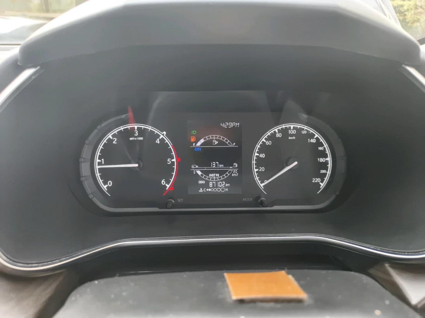 2021 Tata Harrier XT PLUS 2.0L KRYOTEC, Diesel, Manual, 87,102 km, interior