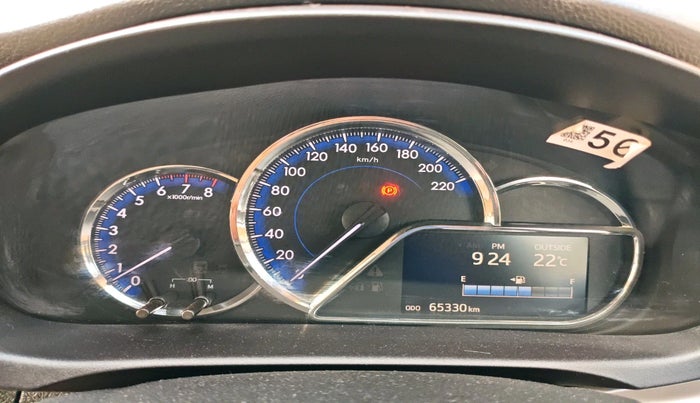 2019 Toyota YARIS VX MT, Petrol, Manual, 65,330 km, interior