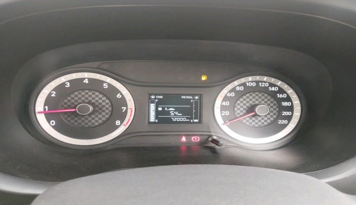 2020 Hyundai AURA S 1.2 CNG, Petrol, Manual, 72,000 km, interior
