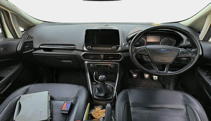 2019 Ford Ecosport TITANIUM + 1.5L DIESEL, Diesel, Manual, 1,36,689 km, interior