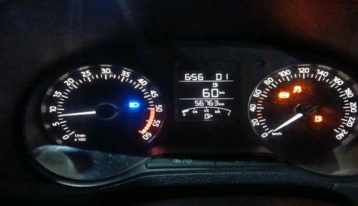 2017 Skoda Rapid STYLE 1.5 TDI AT, Diesel, Automatic, 56,755 km, interior