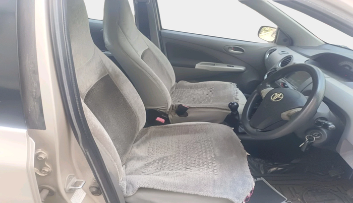 2011 Toyota Etios V, Petrol, Manual, 1,52,429 km, interior