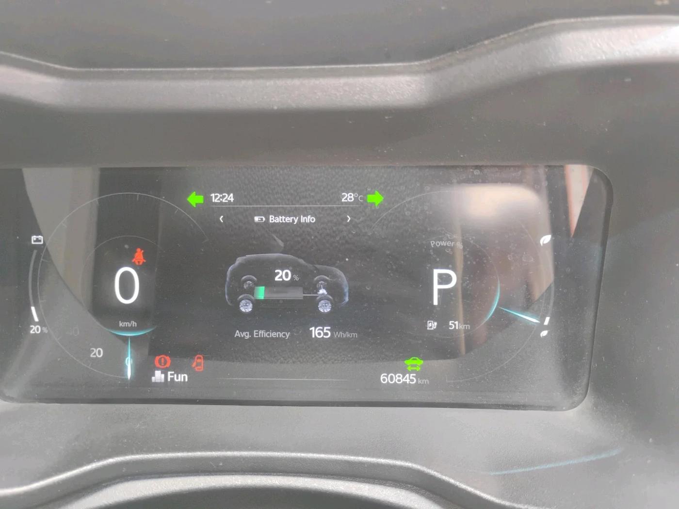 2024 Mahindra XUV400 EL 7.2 KW, Electric, Automatic, 60,845 km, interior