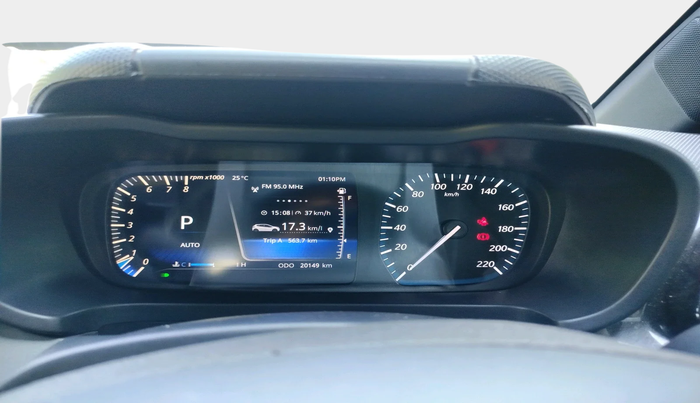 2023 Tata ALTROZ XZA PLUS DARK EDTION, Petrol, Automatic, 20,149 km, interior