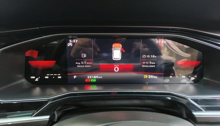 2023 Volkswagen VIRTUS GT PLUS TSI 1.5 EVO DSG, Petrol, Automatic, 25,189 km, interior