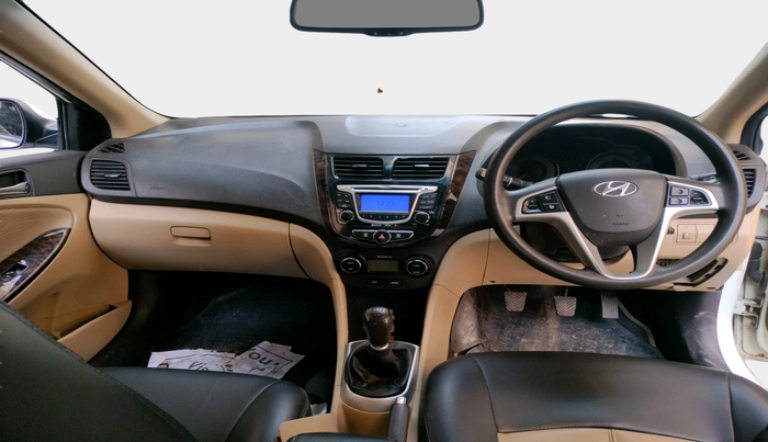 2012 Hyundai Verna FLUIDIC 1.6 VTVT SX, Petrol, Manual, 91,758 km, interior