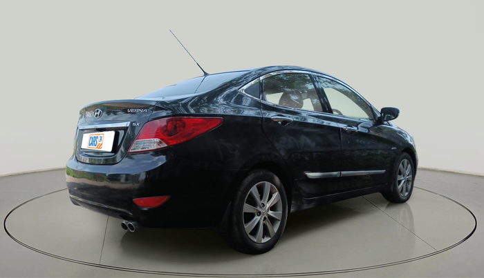 2012 Hyundai Verna FLUIDIC 1.6 VTVT SX OPT AT, Petrol, Automatic, 71,344 km, exterior