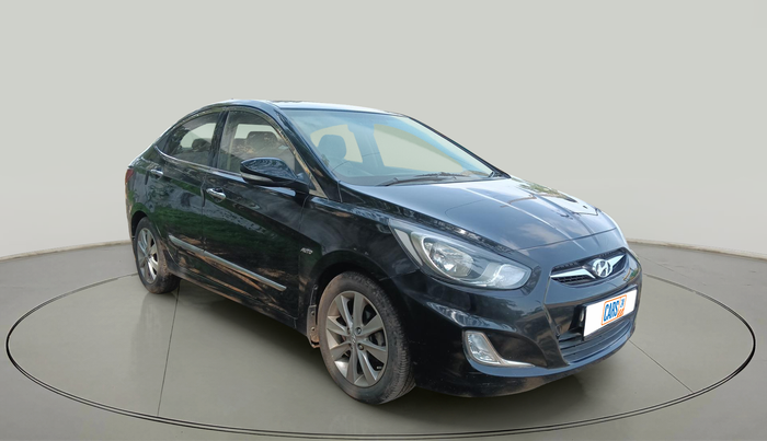2012 Hyundai Verna FLUIDIC 1.6 VTVT SX OPT AT, Petrol, Automatic, 71,344 km, exterior