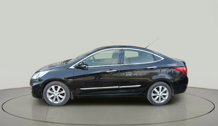 2012 Hyundai Verna FLUIDIC 1.6 VTVT SX OPT AT, Petrol, Automatic, 71,344 km, exterior