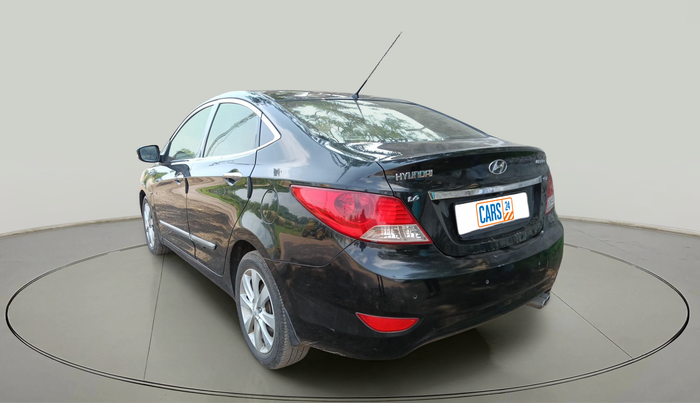 2012 Hyundai Verna FLUIDIC 1.6 VTVT SX OPT AT, Petrol, Automatic, 71,344 km, exterior