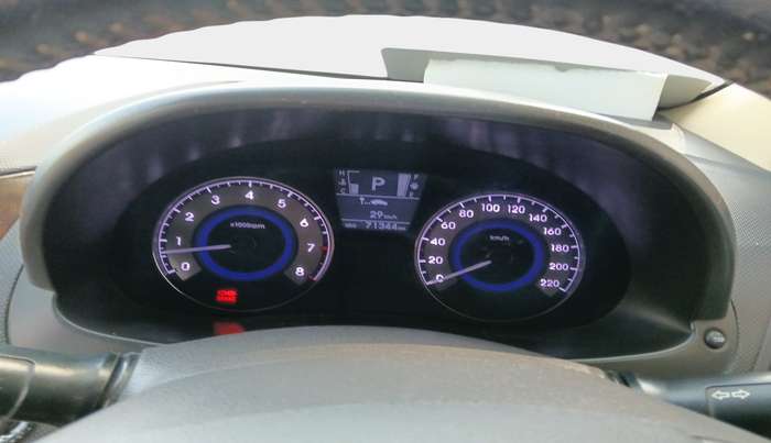 2012 Hyundai Verna FLUIDIC 1.6 VTVT SX OPT AT, Petrol, Automatic, 71,344 km, interior