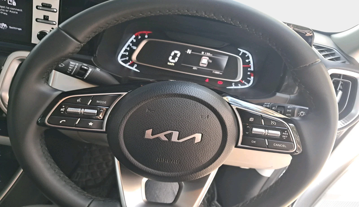 2023 KIA SONET HTX 1.0 TURBO PETROL IMT, Petrol, Manual, 11,885 km, interior