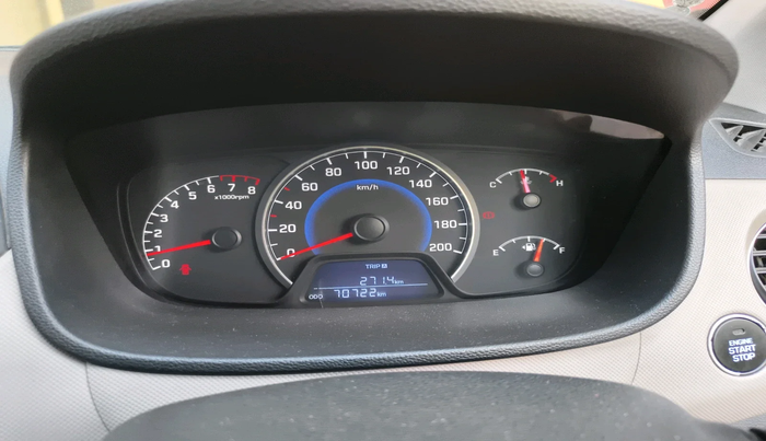 2013 Hyundai Grand i10 SPORTZ 1.2 KAPPA VTVT, Petrol, Manual, 70,722 km, interior