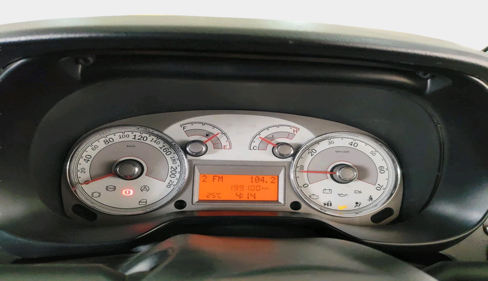 2012 Fiat Linea ACTIVE 1.3 L, Diesel, Manual, 1,99,100 km, interior