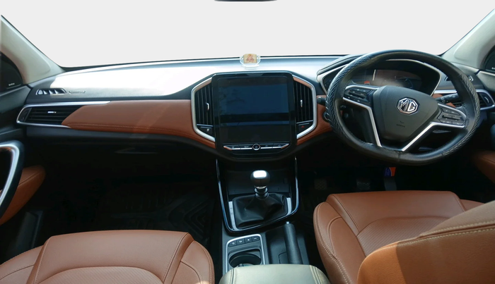 2021 MG HECTOR PLUS SHARP 1.5 PETROL TURBO HYBRID MT 6-STR, Petrol, Manual, 24,916 km, interior