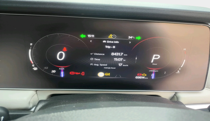 2023 Mahindra XUV700 AX 7 LUXURY D AT 7 STR, Diesel, Automatic, 69,814 km, interior