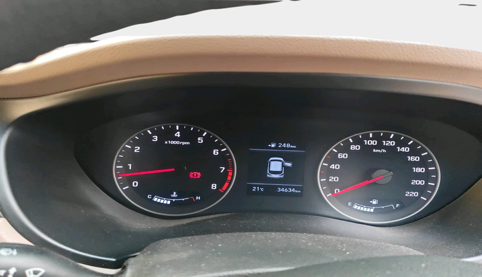 2019 Hyundai Elite i20 ASTA 1.2 (O), Petrol, Manual, 34,634 km, interior