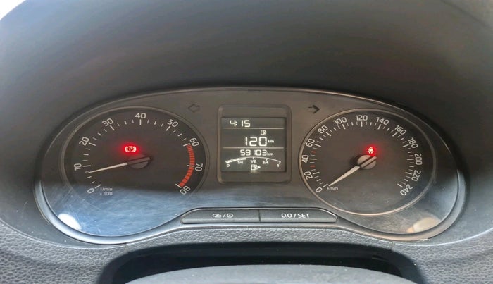 2019 Skoda Rapid AMBITION 1.6 MPI MT, Petrol, Manual, 59,103 km, interior