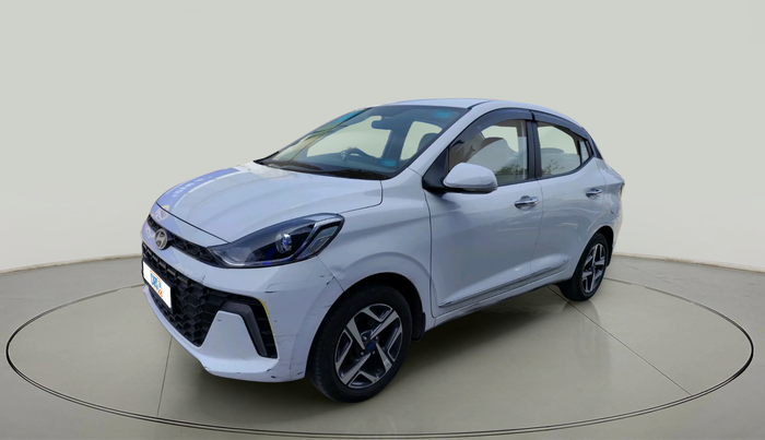 2023 Hyundai AURA SX PLUS 1.2 AMT, Petrol, Automatic, 27,549 km, exterior