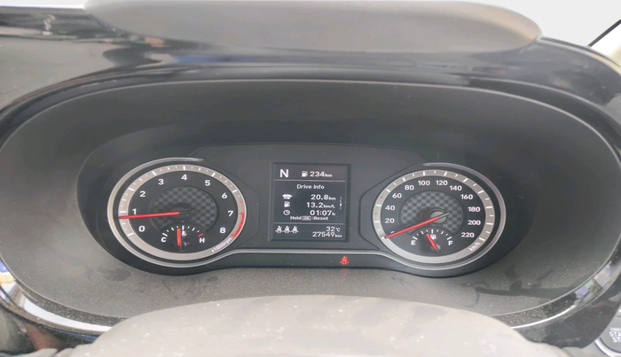 2023 Hyundai AURA SX PLUS 1.2 AMT, Petrol, Automatic, 27,549 km, interior