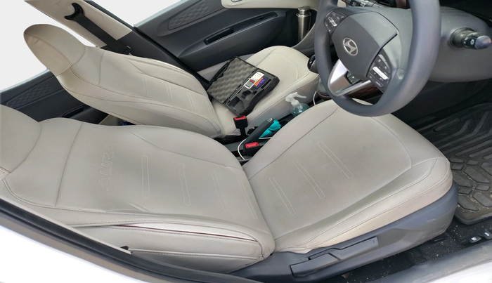 2023 Hyundai AURA SX PLUS 1.2 AMT, Petrol, Automatic, 27,549 km, interior