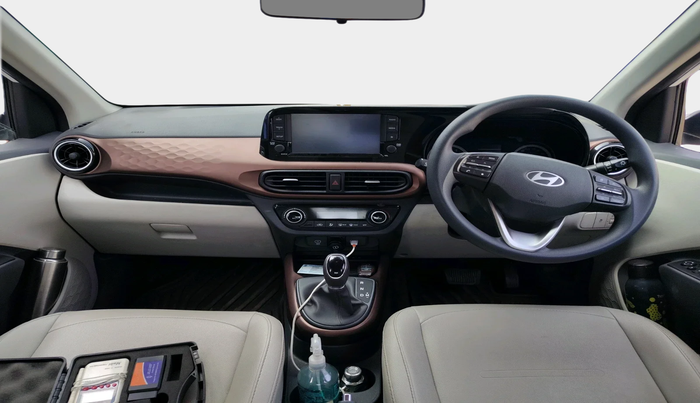 2023 Hyundai AURA SX PLUS 1.2 AMT, Petrol, Automatic, 27,549 km, interior