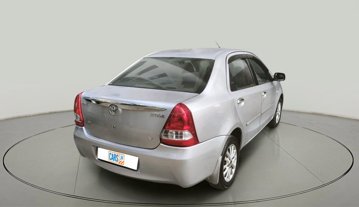 2011 Toyota Etios V, Petrol, Manual, 87,480 km, exterior