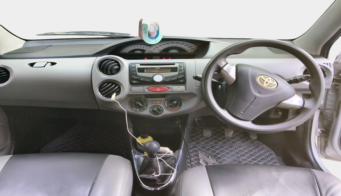 2011 Toyota Etios V, Petrol, Manual, 87,480 km, interior