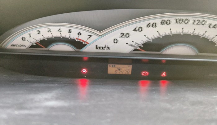 2011 Toyota Etios V, Petrol, Manual, 87,480 km, interior