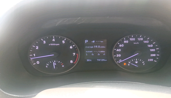 2018 Hyundai Verna 1.6 VTVT SX (O) AT, Petrol, Automatic, 74,121 km, interior