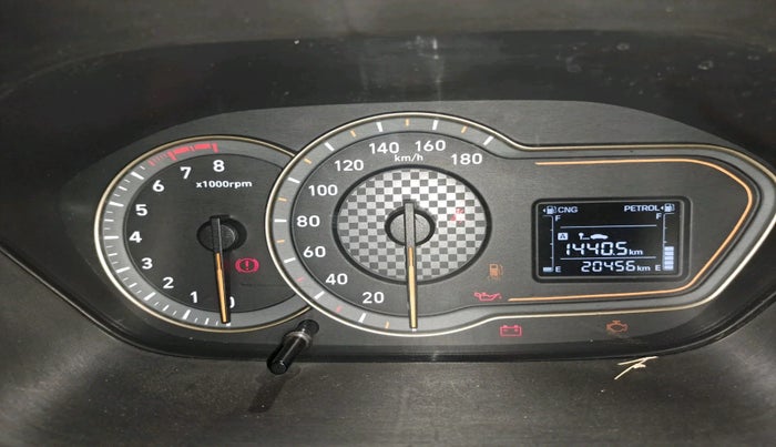 2020 Hyundai NEW SANTRO SPORTZ CNG, Petrol, Manual, 20,456 km, interior