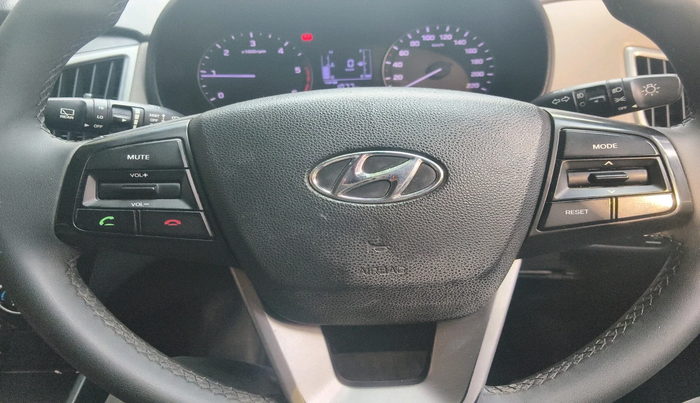 2017 Hyundai Creta SX PLUS AT 1.6 DIESEL, Diesel, Automatic, 1,09,693 km, interior