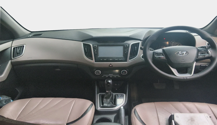 2017 Hyundai Creta SX PLUS AT 1.6 DIESEL, Diesel, Automatic, 1,09,693 km, interior