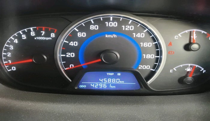 2014 Hyundai Grand i10 ASTA 1.2 KAPPA VTVT, Petrol, Manual, 42,961 km, interior