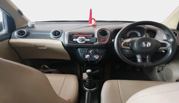 2013 Honda Brio V MT, Petrol, Manual, 1,05,570 km, interior