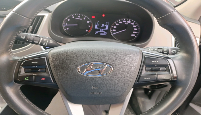 2017 Hyundai Creta SX PLUS AT 1.6 PETROL, Petrol, Automatic, 42,552 km, interior